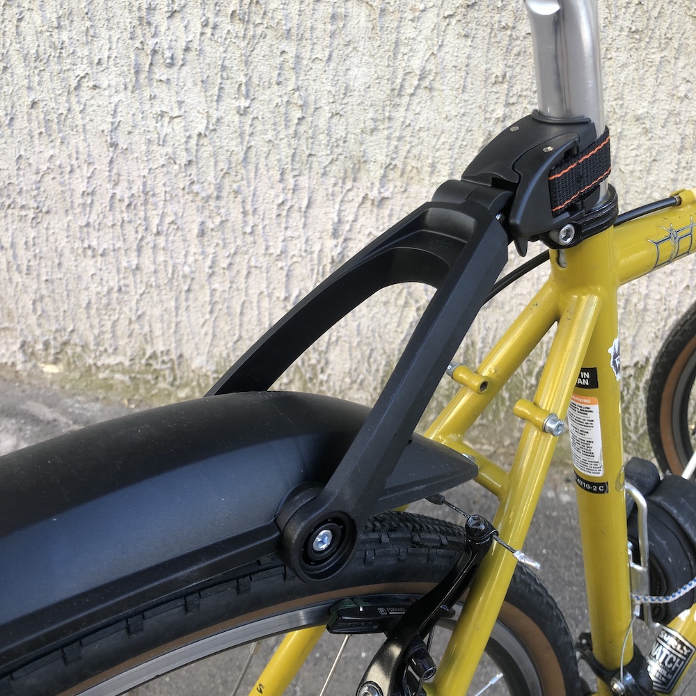 Заднее велокрыло SKS X-BLADE DARK 28"-29" черное - фото 2