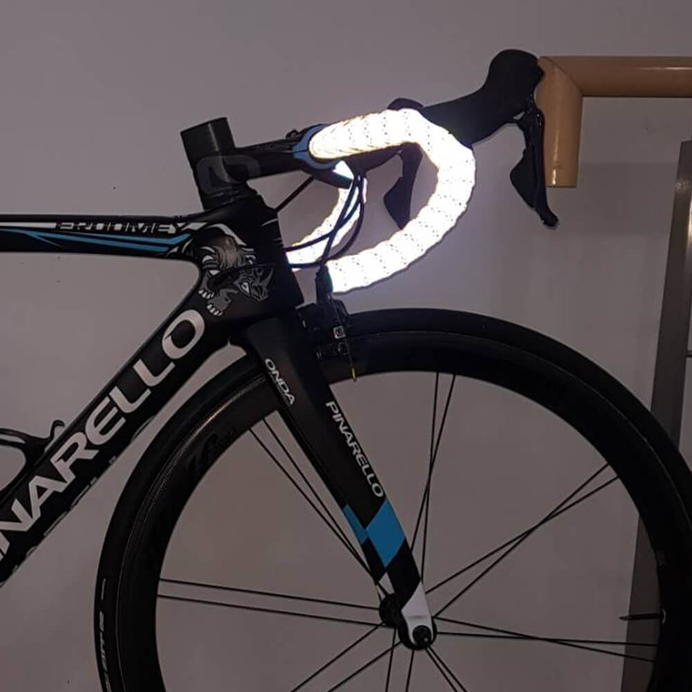 Обмотка BLB Supreme Pro Reflective Bar Tape Snow White - фото 1