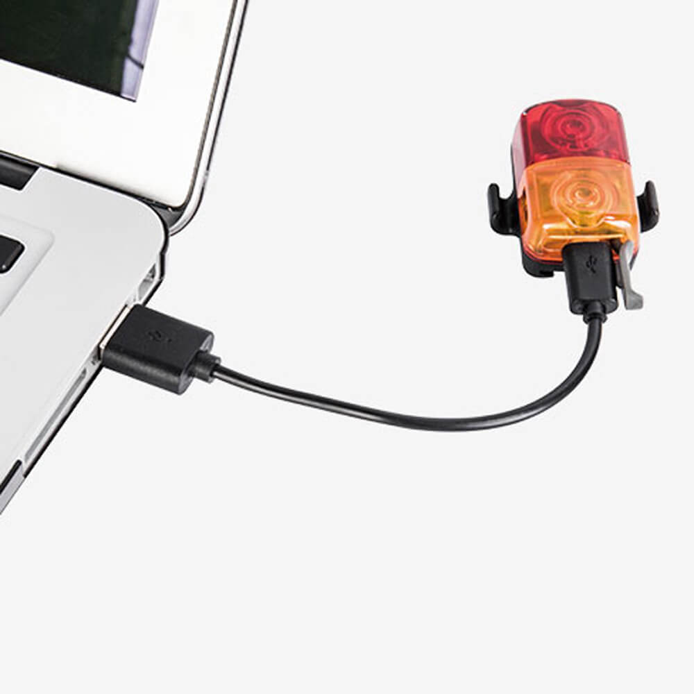 Фонарь задний Topeak TAILLUX 30 USB красно-желтый - фото 10