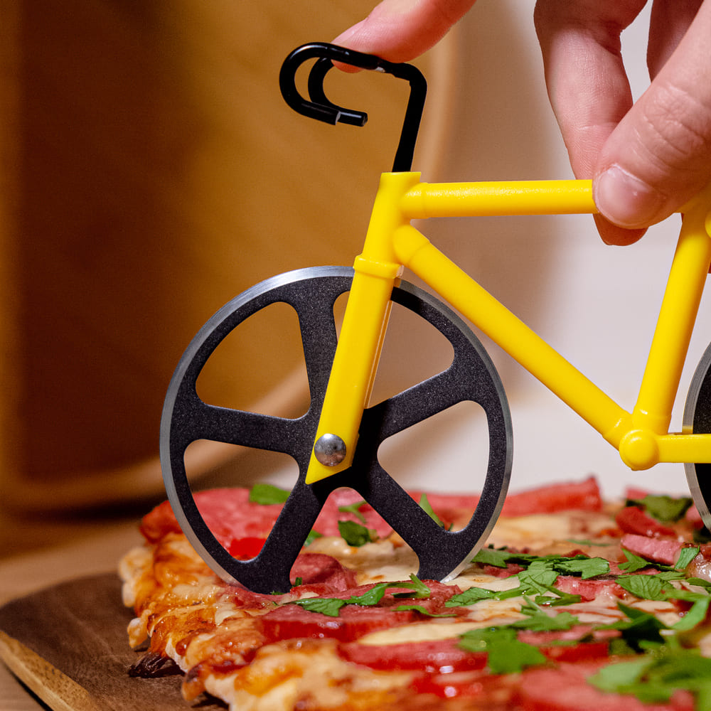 Нож для пиццы в виде велосипеда it's my!bike (разные цвета) - фото 4