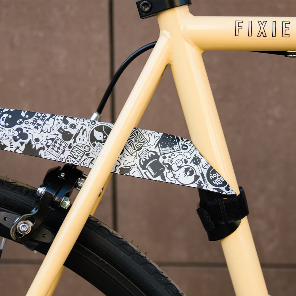 Складное велосипедное крыло Mini Wings Looong Comics - фото 3