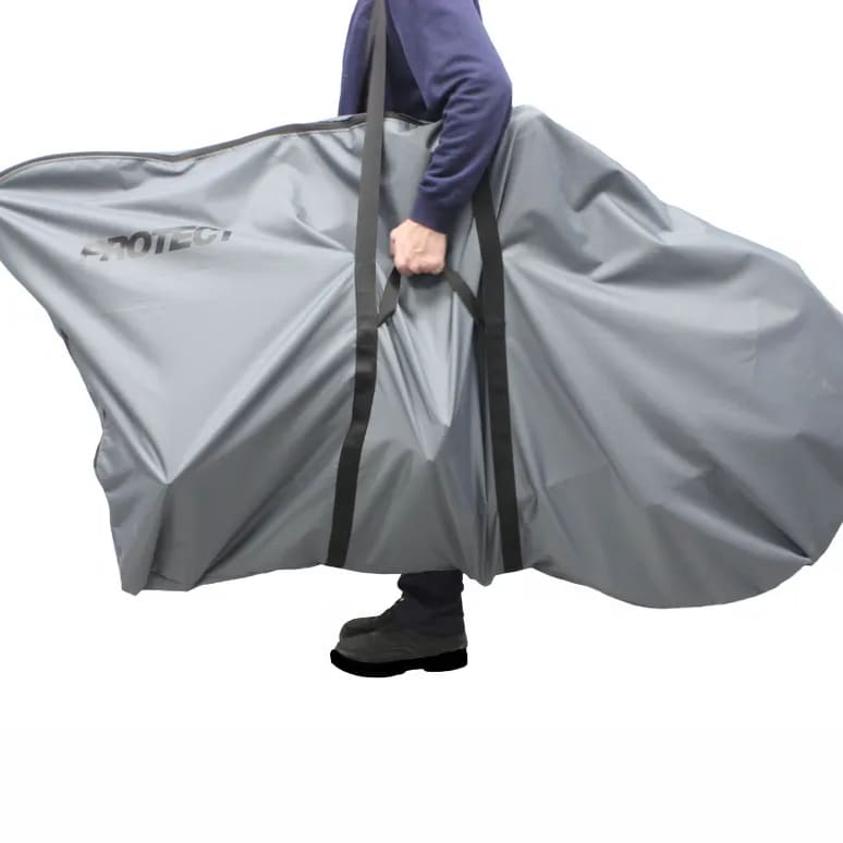 Чехол-переноска для велосипеда PROTECT серый - фото 6