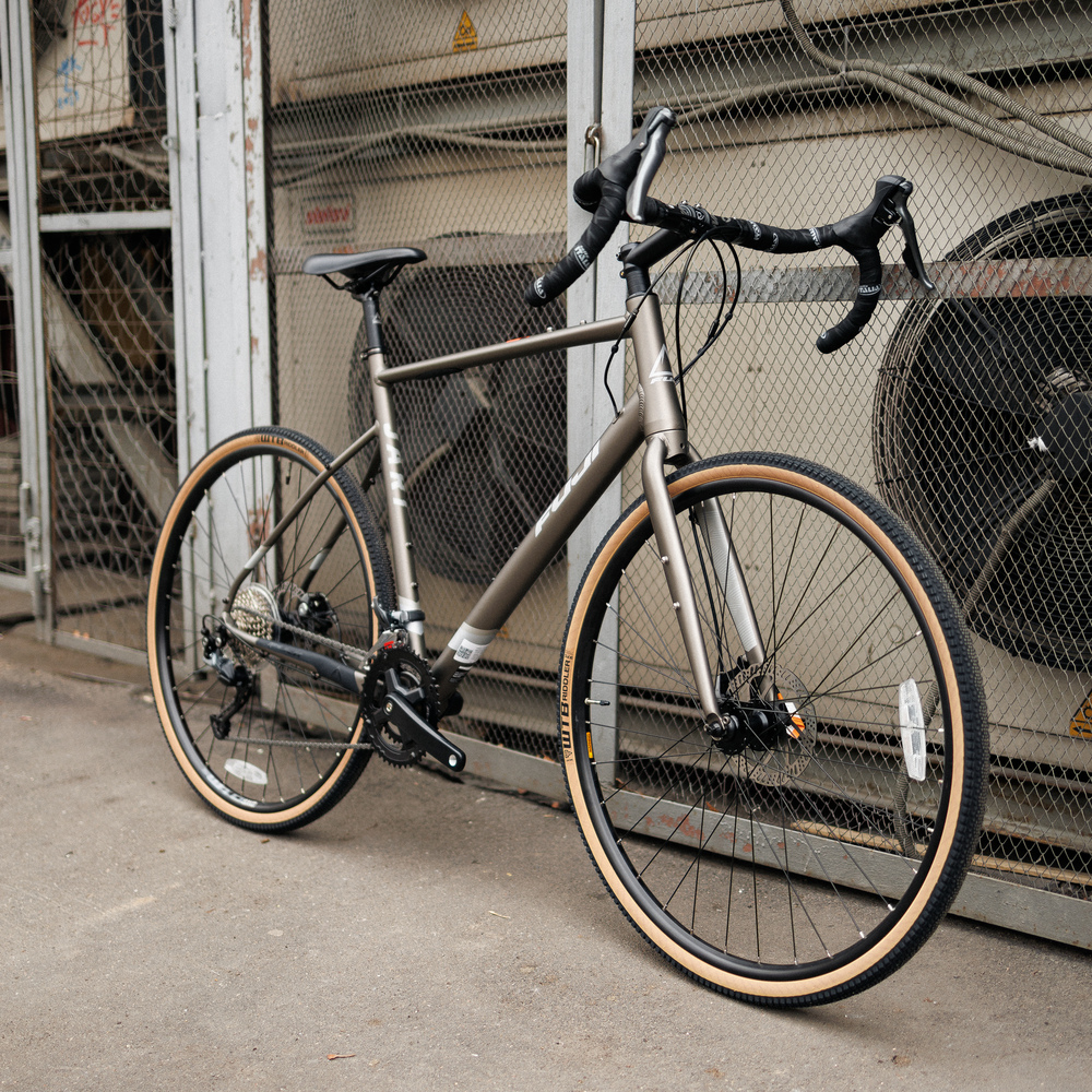 Велосипед Fuji GRAVEL JARI 2.5 A6-SL матовый серый (размер 57.5) - фото 2