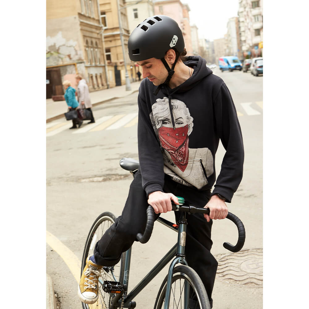 Велошлем Oxford Urban 2.0 Matt Black M - фото 8