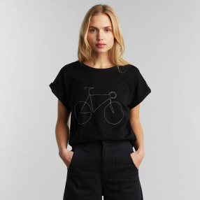 Футболка Dedicated Visby Rainbow Bicycle Black женская