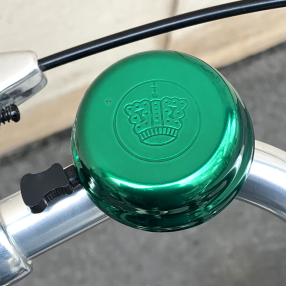 Звонок it's my!bike зеленый перламутр