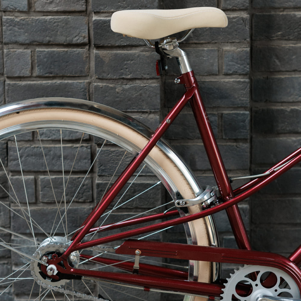 Велосипед CREME CAFERACER LADY SOLO BORDEAUX (7 speed) M - фото 5