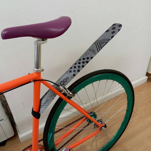 Крылья Ass Saver Fendor Bendor Bicyclecrumbs светоотражающие - фото 5