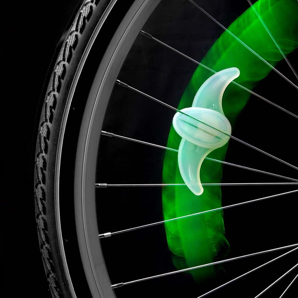 Подсветка колеса с креплением на спицы (7 светодиодов) - фото 7