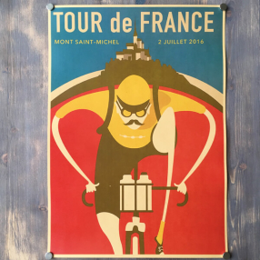 Винтажные постеры с велосипедом (разные дизайны)