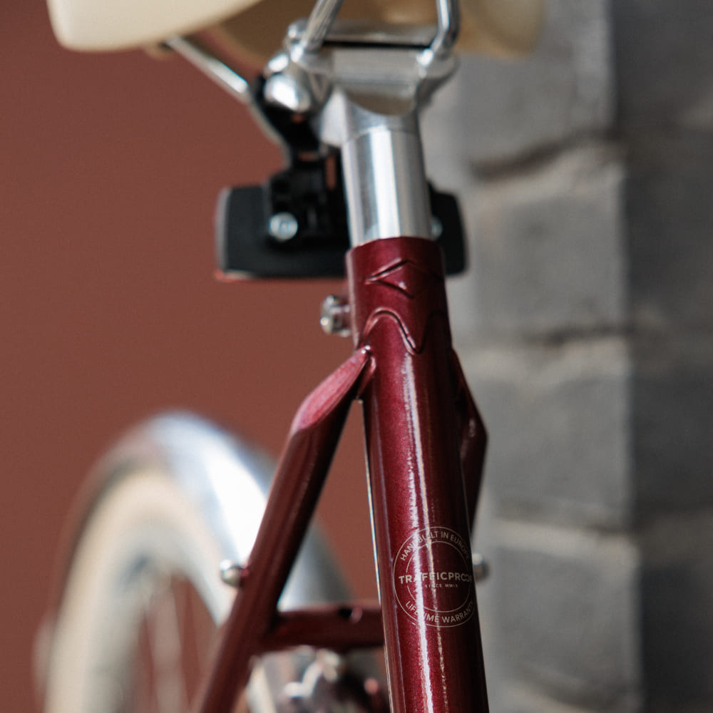 Велосипед CREME CAFERACER LADY SOLO BORDEAUX (7 speed) M - фото 10