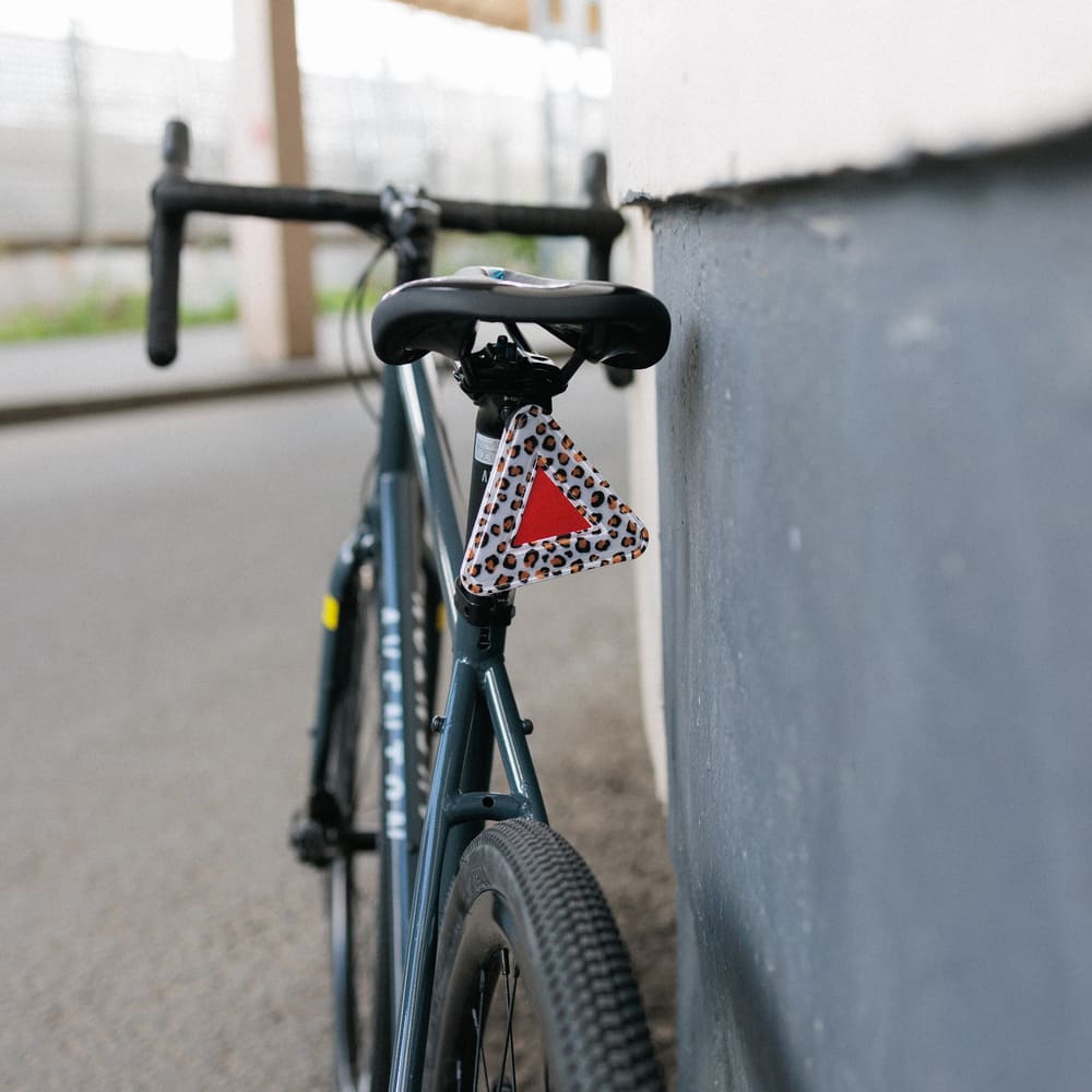 Светоотражающий треугольник it's my!bike леопард - фото 3