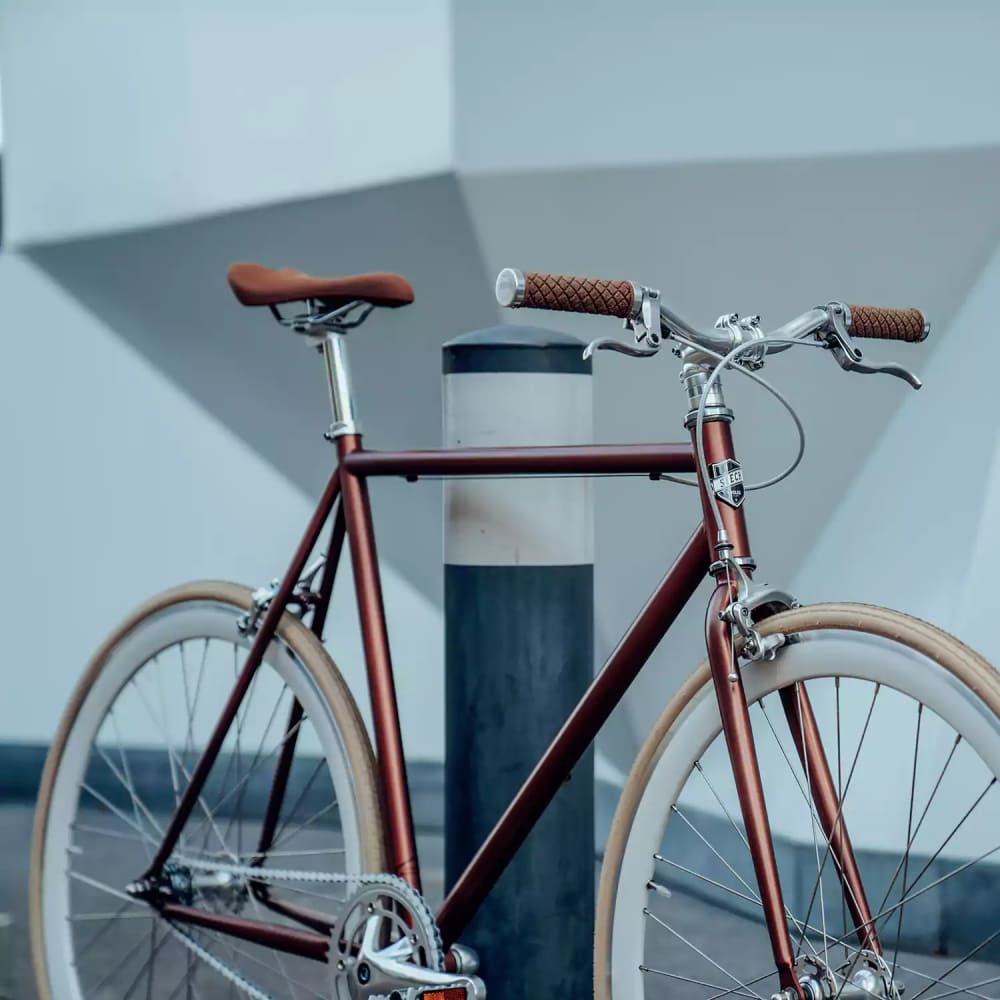 Велосипед Siech Cycles Fixie Bike Brown - фото 4