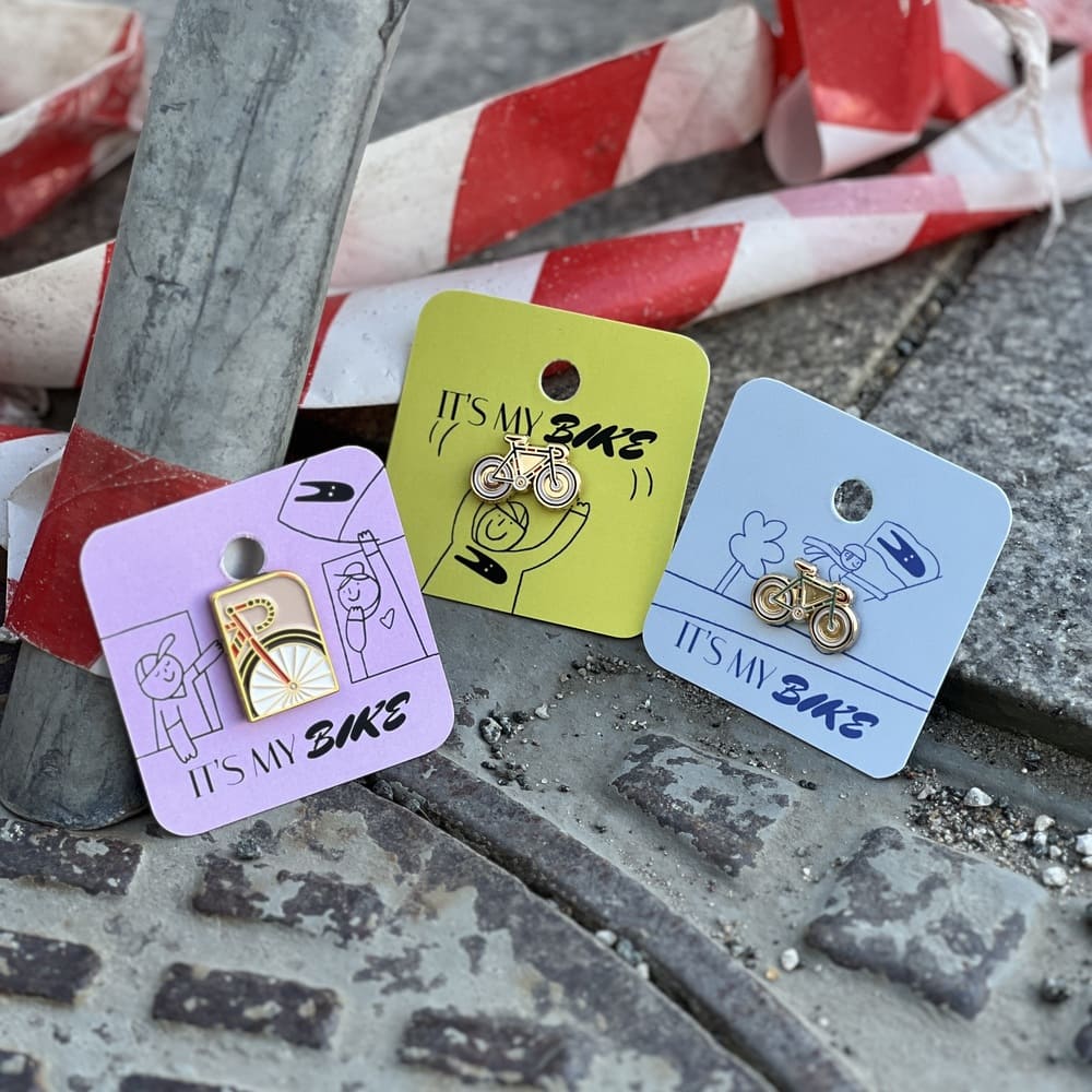 Значок it's my!bike Bike and Wheel - фото 7