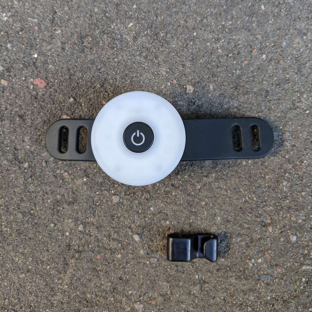 Задний велофонарь яркий и круглый - фото 6