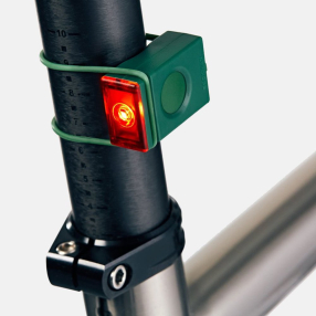 Задний велосипедный фонарь Bookman Block Light зеленый