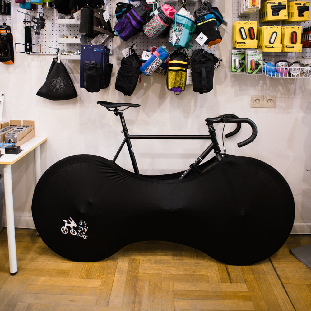 Велоносок (велочехол) it's my!bike черный - фото 1