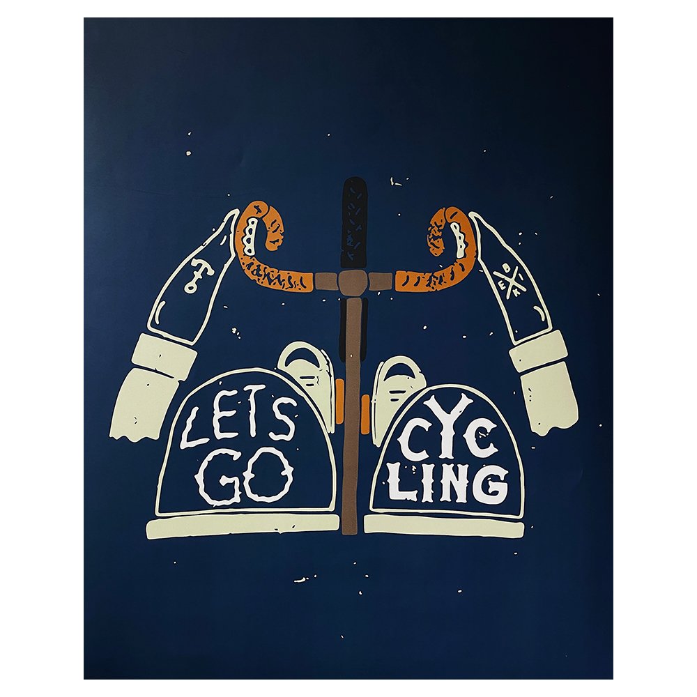 Плакат it's my!bike Let's go cycling! - фото 1