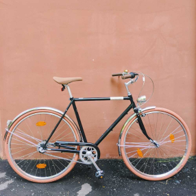 Велосипед CREME CAFERACER UNO CLASSIC BLACK S