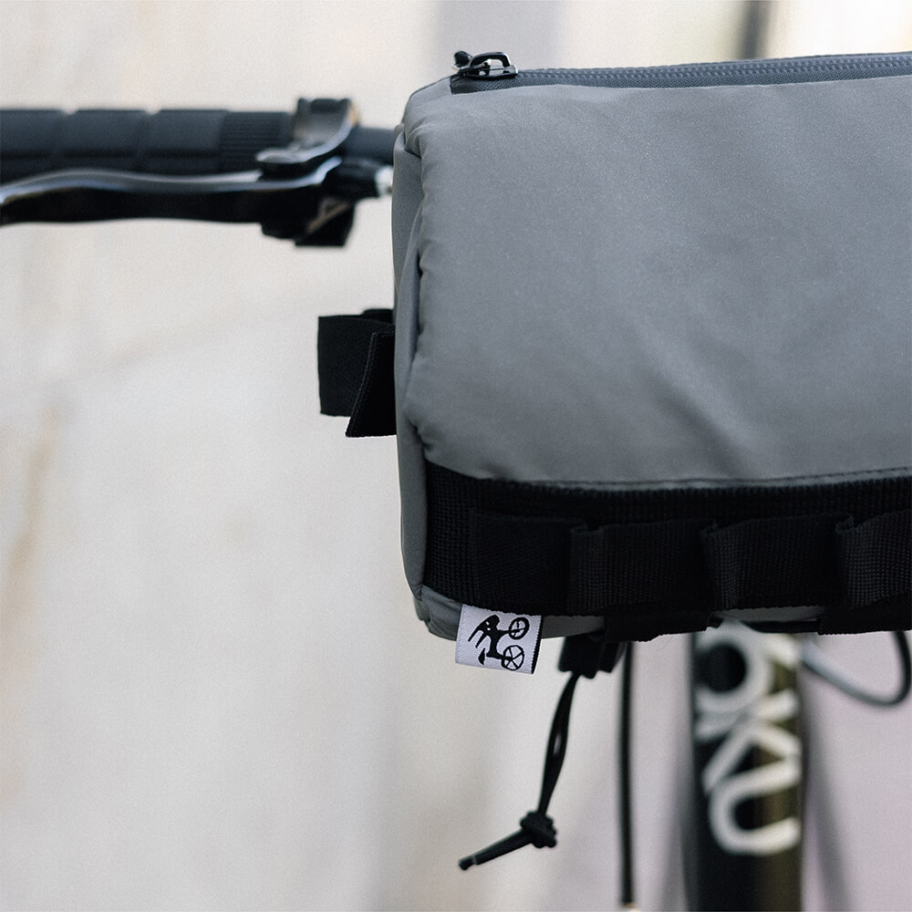 Велосумка на руль it’s my!bike МАЛАЯ светоотражающая - фото 3