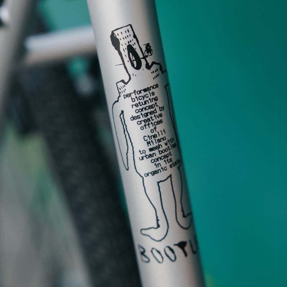 Велосипед Cinelli Tutto Plus Silver Bootleg (размер L) - фото 9