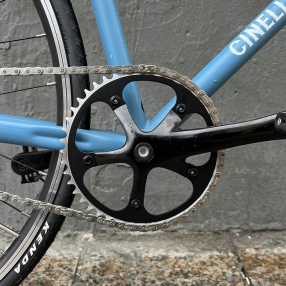 Велосипед Cinelli Gazzetta голубой (размер 55,5)
