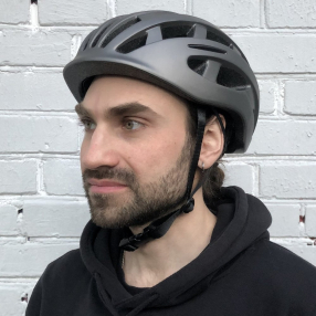 Велосипедный шлем VOOX Urban Mat Grey L-XL