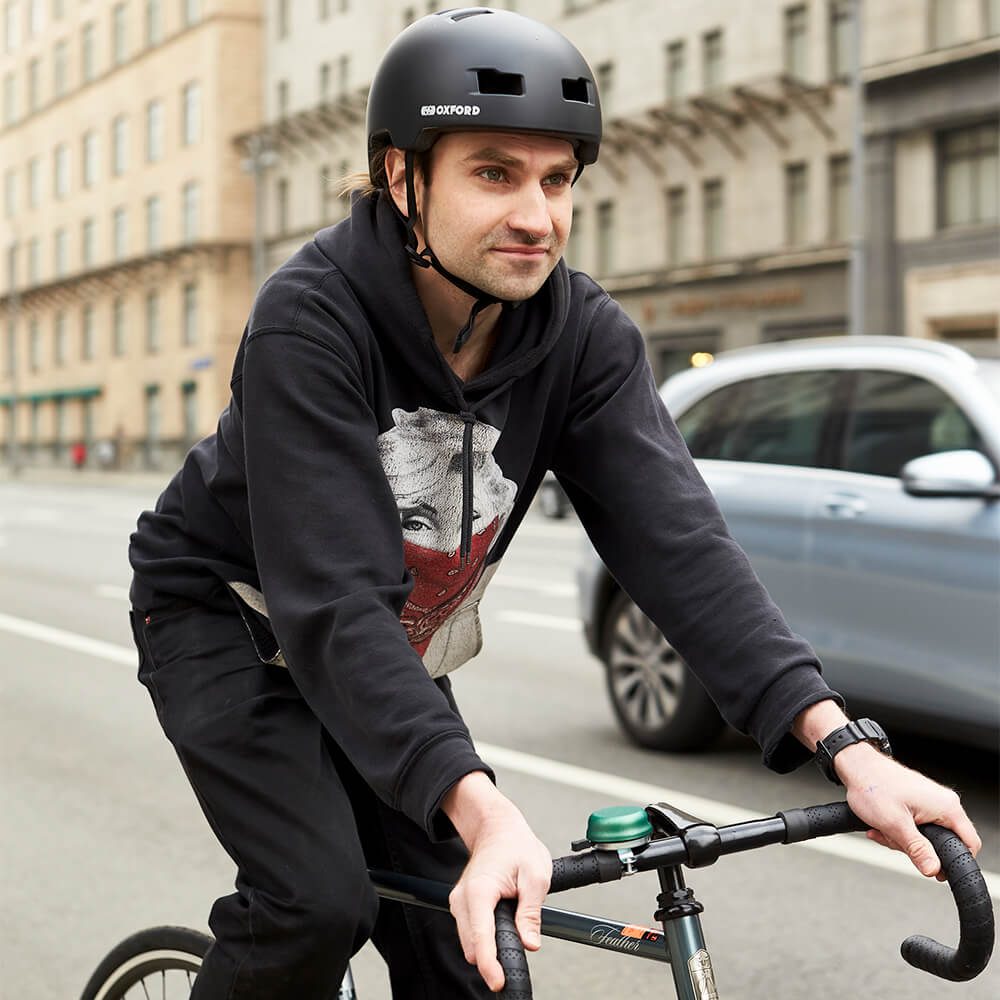 Велошлем Oxford Urban 2.0 Matt Black M - фото 7