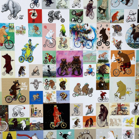 Плакат it's my!bike Пятничные медведи