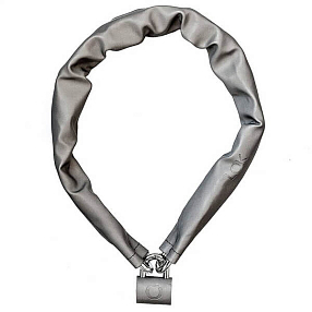 Замок-цепь для велосипеда Тигрь светоотражающая