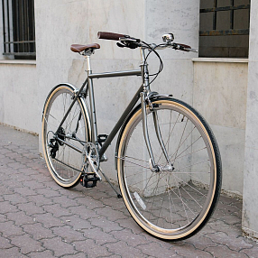 Велосипед 6KU Odyssey 8spd City Bike 54 Brandford Silver